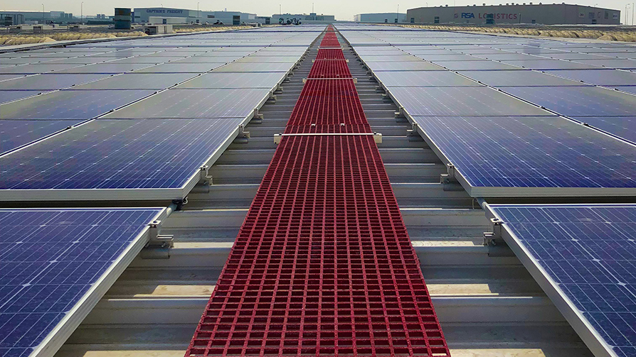 Aramex – 6.4 MW Done by Clenergize Solar Consultant